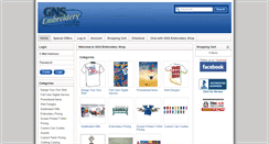 Desktop Screenshot of morgan.gnsembroideryshop.com